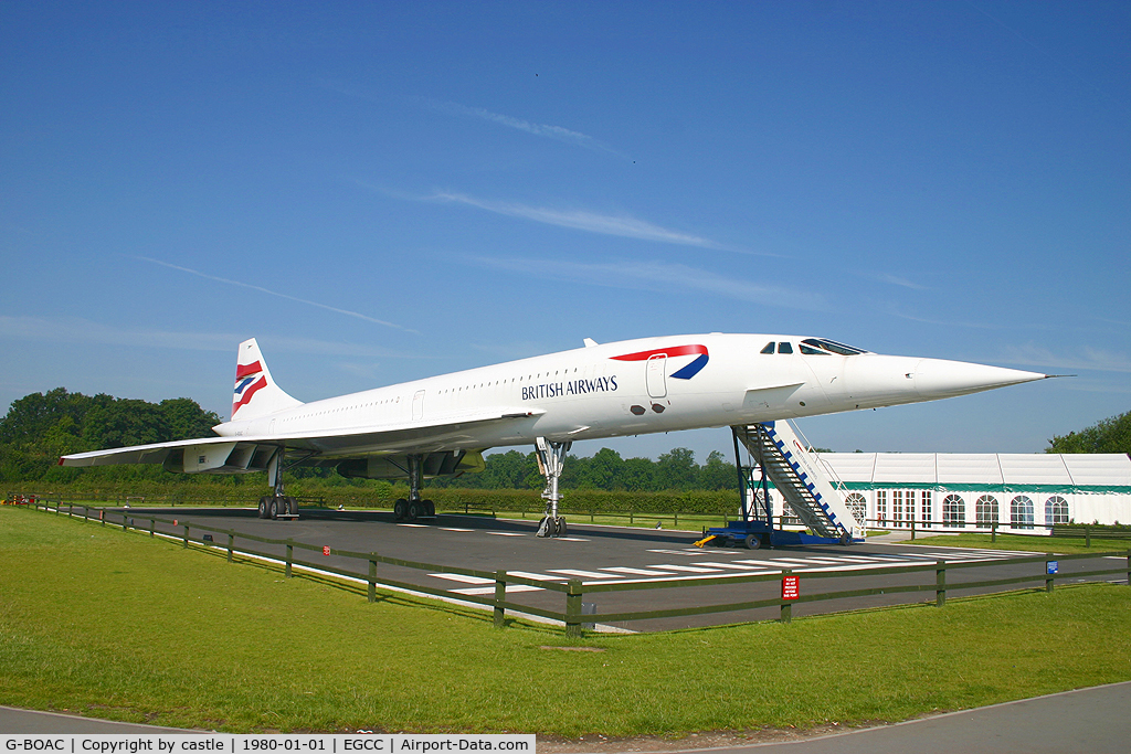 G-BOAC, 1975 Aerospatiale-BAC Concorde 1-102 C/N 100-004, seen @ Manchester