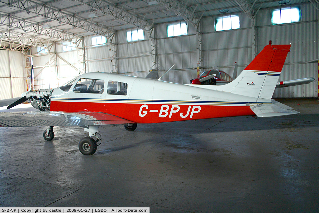 G-BPJP, 1988 Piper PA-28-161 Cadet C/N 28-41015, seen @ Wolverhampton