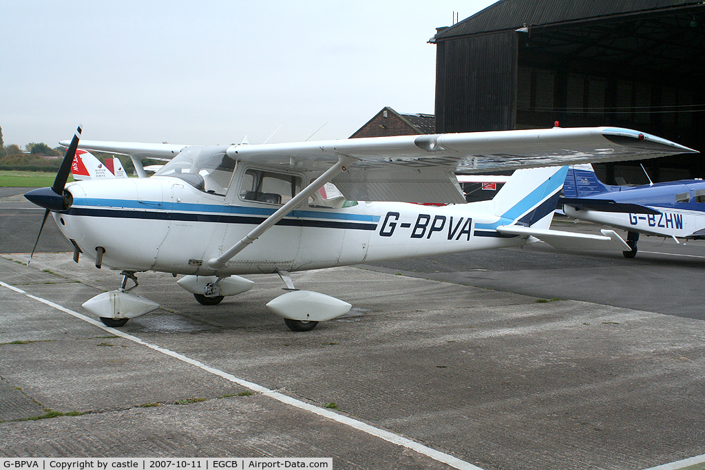 G-BPVA, 1965 Cessna 172F C/N 17252286, seen @ Barton