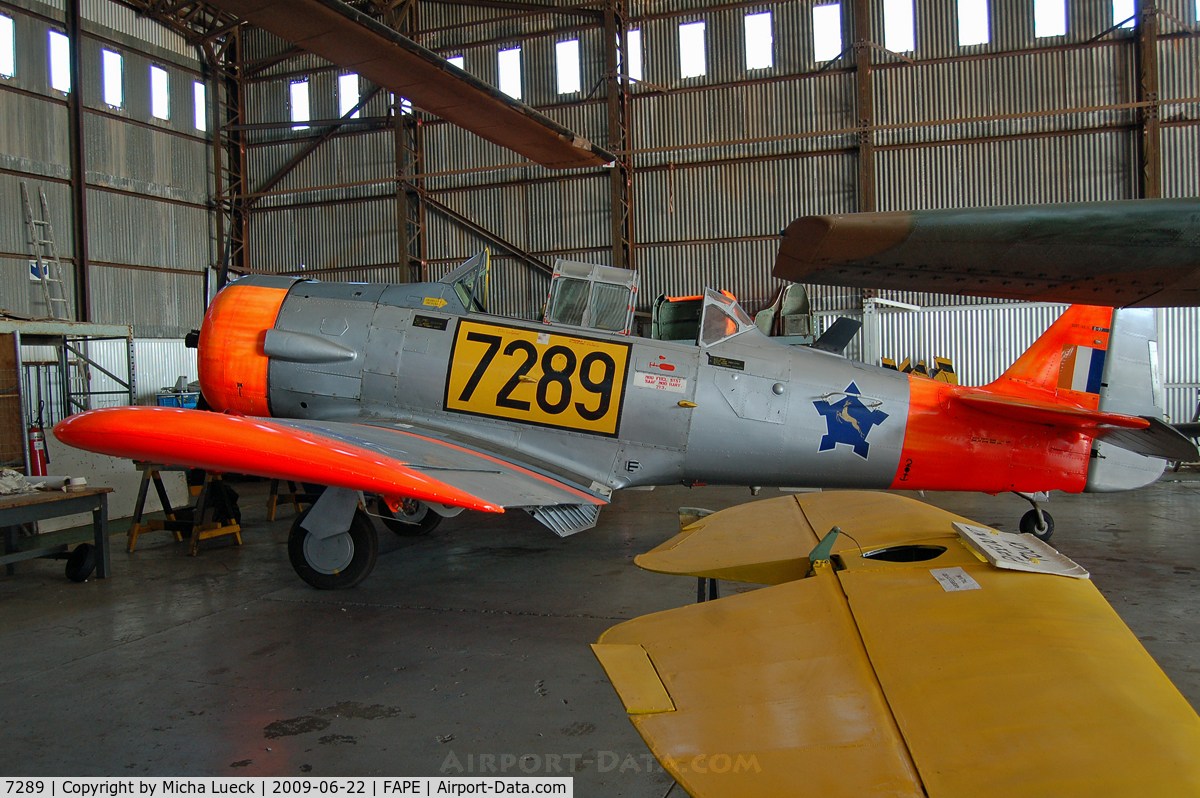 7289, North American AT-6C Harvard IIA C/N 88-10646, North American Harvard (SAAF Museum)
