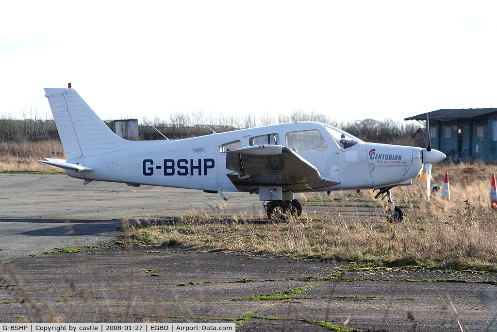 G-BSHP, 1986 Piper PA-28-161 Warrior C/N 28-8616002, seen @ Wolverhampton