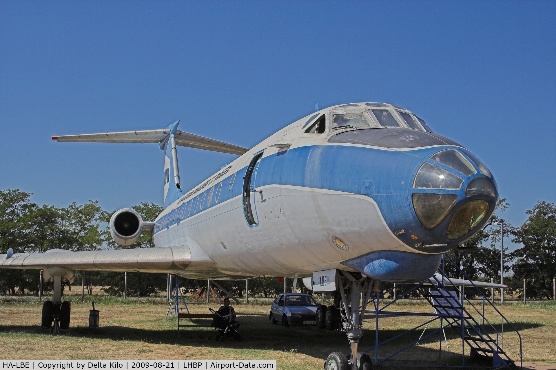 HA-LBE, 1969 Tupolev Tu-134 C/N 8350802, Air Museum Bud/Ferihegy