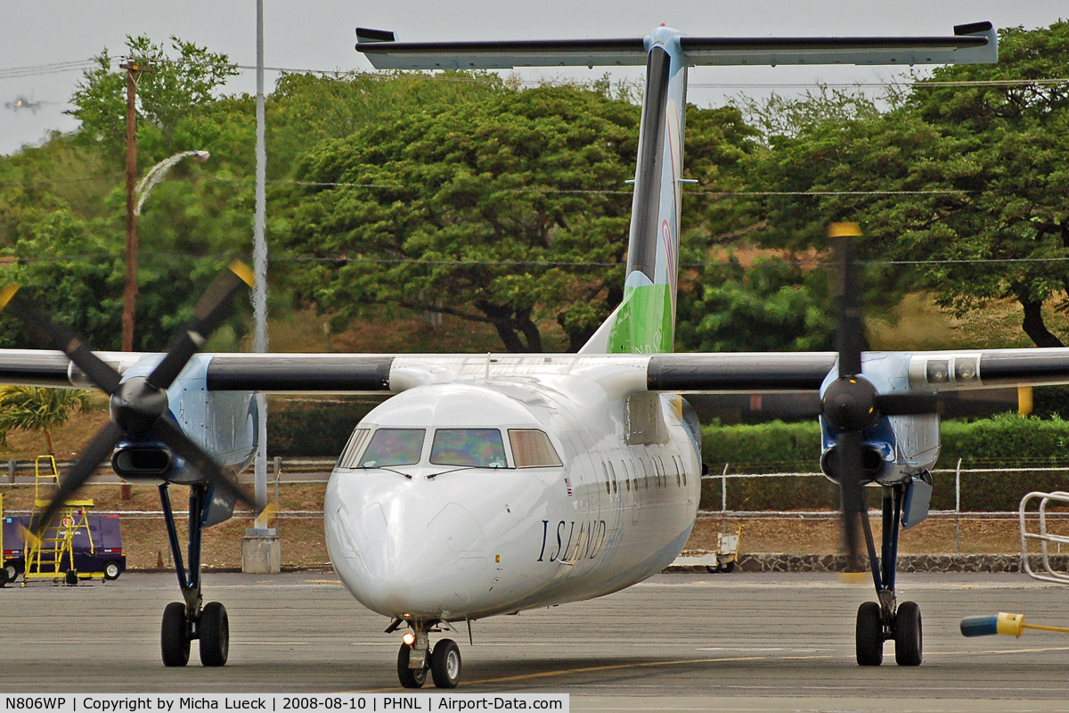 N806WP, 1993 De Havilland Canada DHC-8-103 Dash 8 C/N 357, At Honolulu