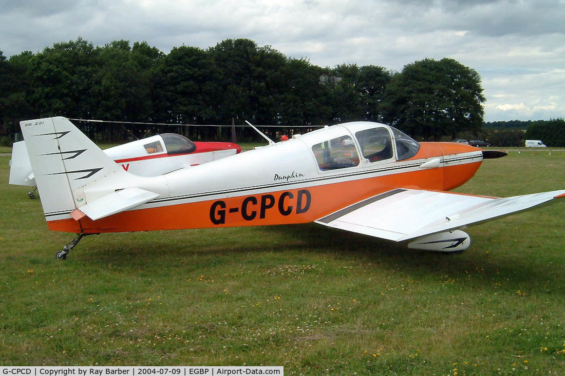 G-CPCD, 1968 CEA Jodel DR-221 Dauphin C/N 81, Jodel DR.221 Dauphin [81] Kemble~G 09/07/2004. Seen at the PFA Fly in 2004 Kemble UK.