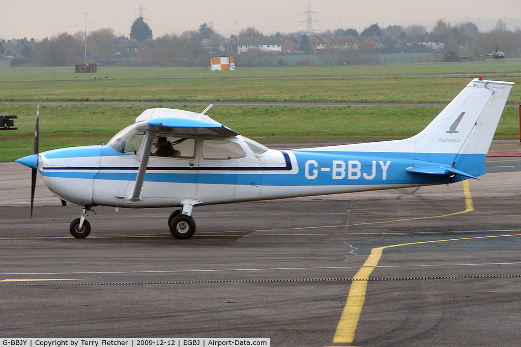 G-BBJY, 1973 Reims F172M Skyhawk Skyhawk C/N 1075, Cessna 172M at Staverton