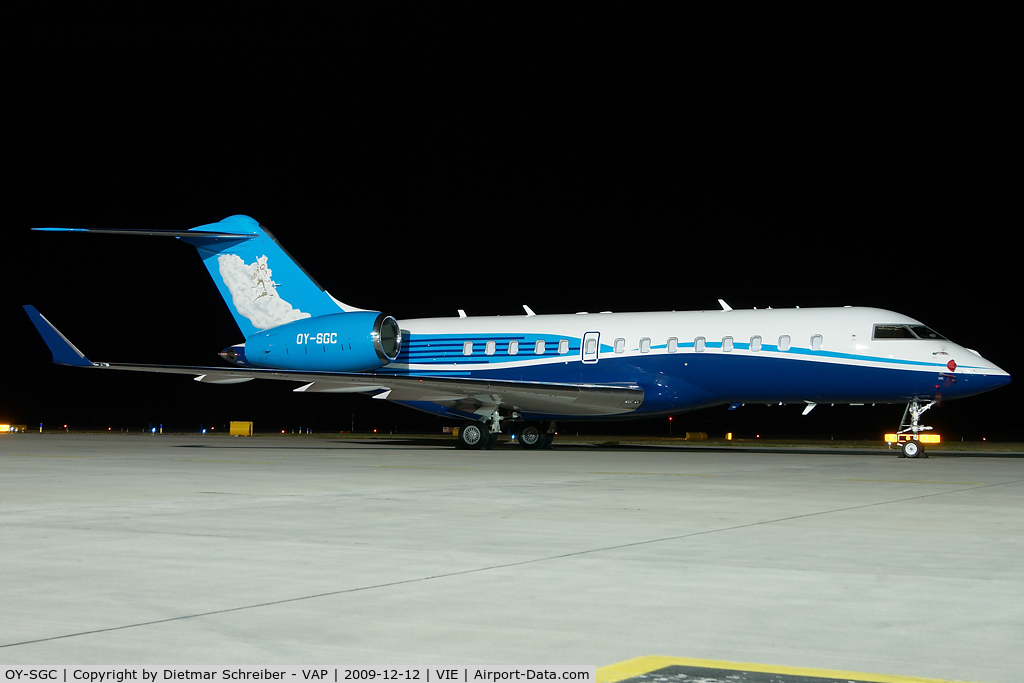 OY-SGC, 2009 Bombardier BD-700-1A11 Global 5000 C/N 9343, Globalexpress