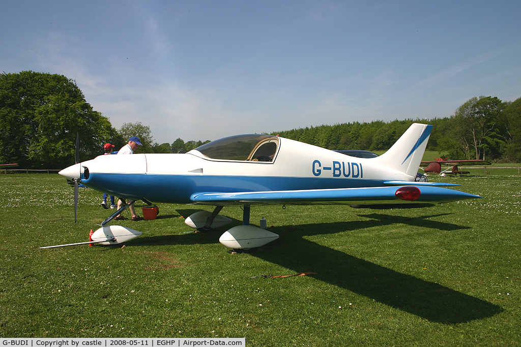 G-BUDI, 1994 Aero Designs Pulsar C/N PFA 202-12185, seen @ Popham