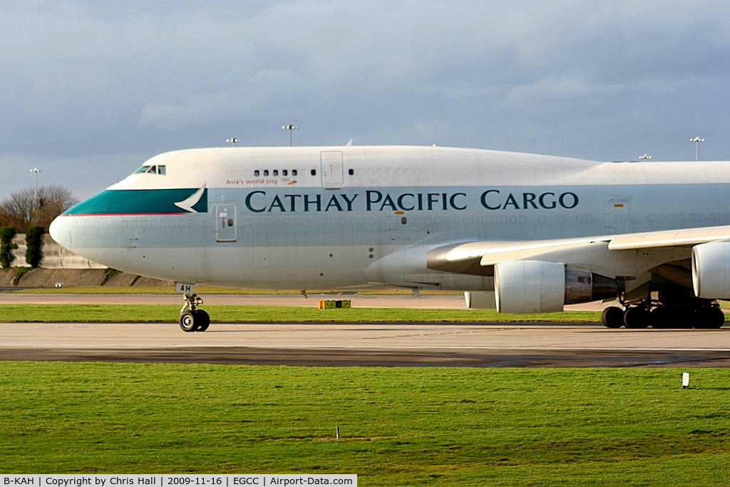 B-KAH, 1993 Boeing 747-412 C/N 27134, Cathay Pacific Cargo