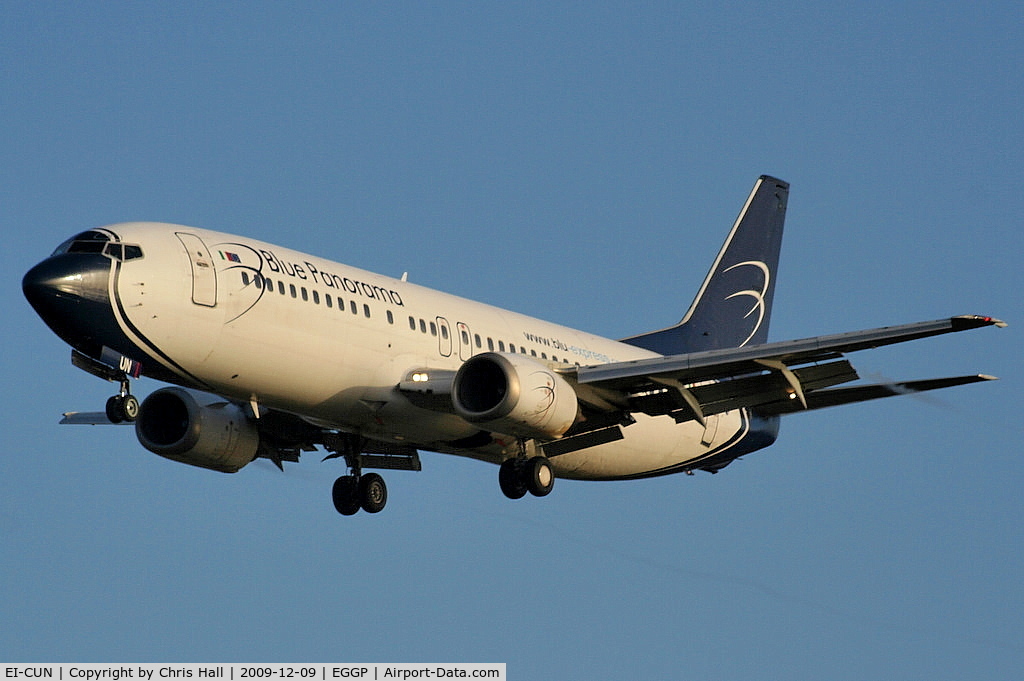 EI-CUN, 1992 Boeing 737-4K5 C/N 27074, Blue Panorama