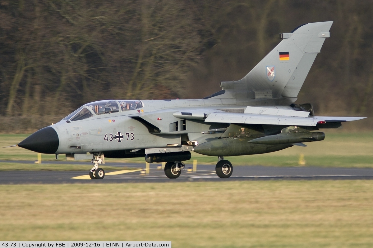 43 73, Panavia Tornado IDS C/N 191/GS046/4073, PA200 TornadoIDS at Fliegerhorst Noervenich