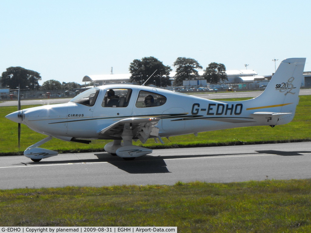 G-EDHO, 2005 Cirrus SR20 G2 C/N 1542, Taken from the Flying Club