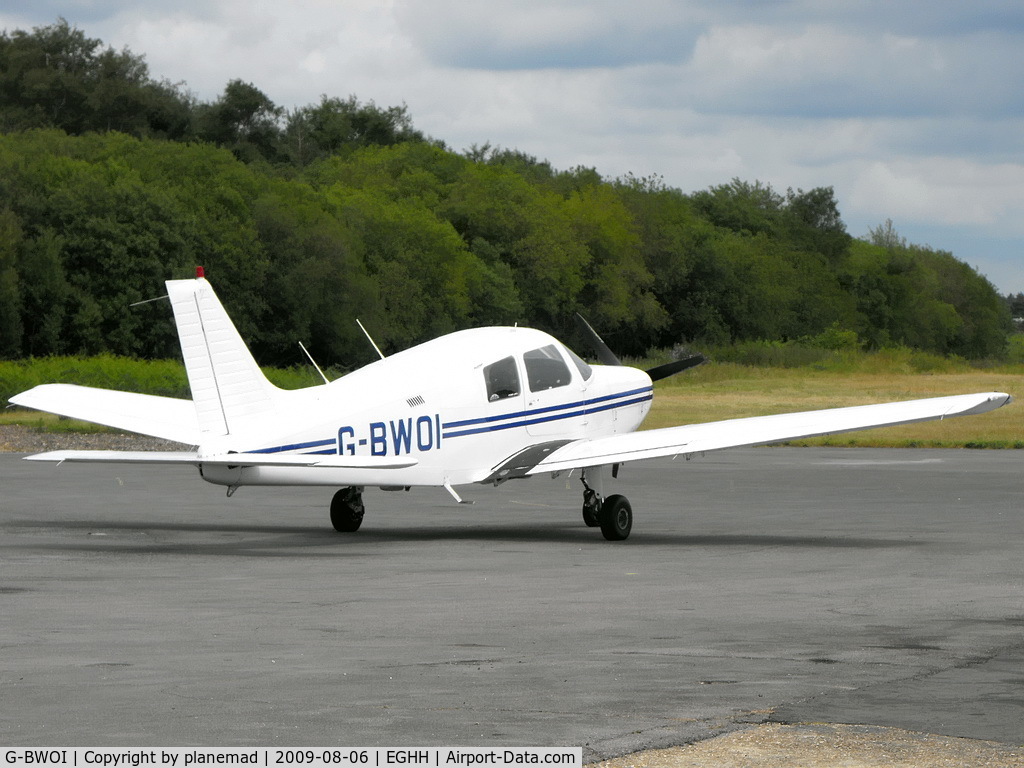 G-BWOI, 1989 Piper PA-28-161 C/N 2841307, Taken from the Flying Club