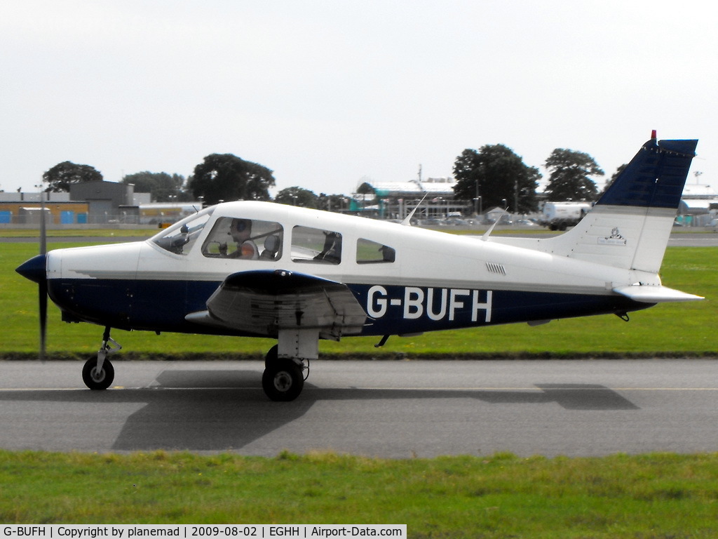 G-BUFH, 1984 Piper PA-28-161 Warrior II C/N 28-8416076, Taken from the Flying Club