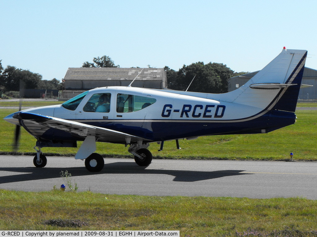 G-RCED, 1977 Rockwell Commander 114 C/N 14241, Taken from the Flying Club