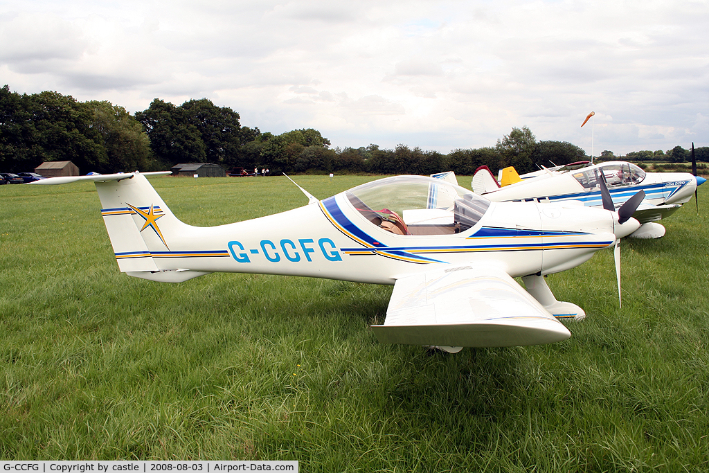 G-CCFG, 2003 Dyn'Aero MCR-01 Banbi C/N PFA 301A-14047, seen @ Stoke Golding