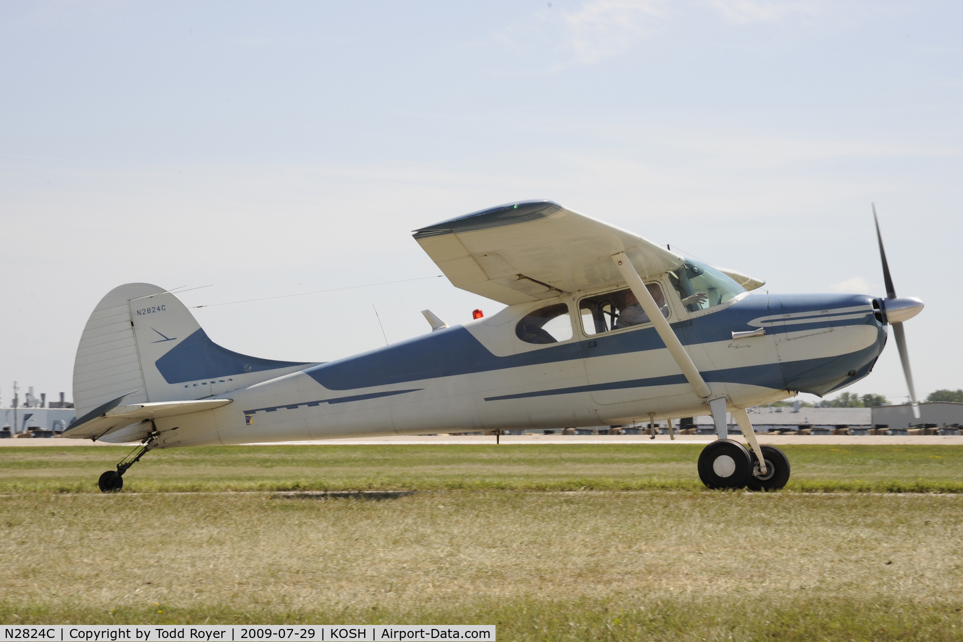 N2824C, 1954 Cessna 170B C/N 26367, EAA AIRVENTURE 2009