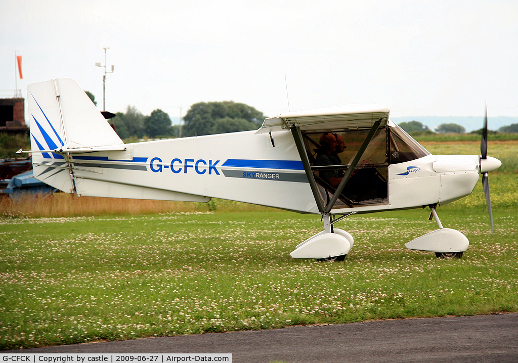 G-CFCK, 2008 Skyranger Swift 912S(1) C/N BMAA/HB/565, seen @ Weston Zoyland
