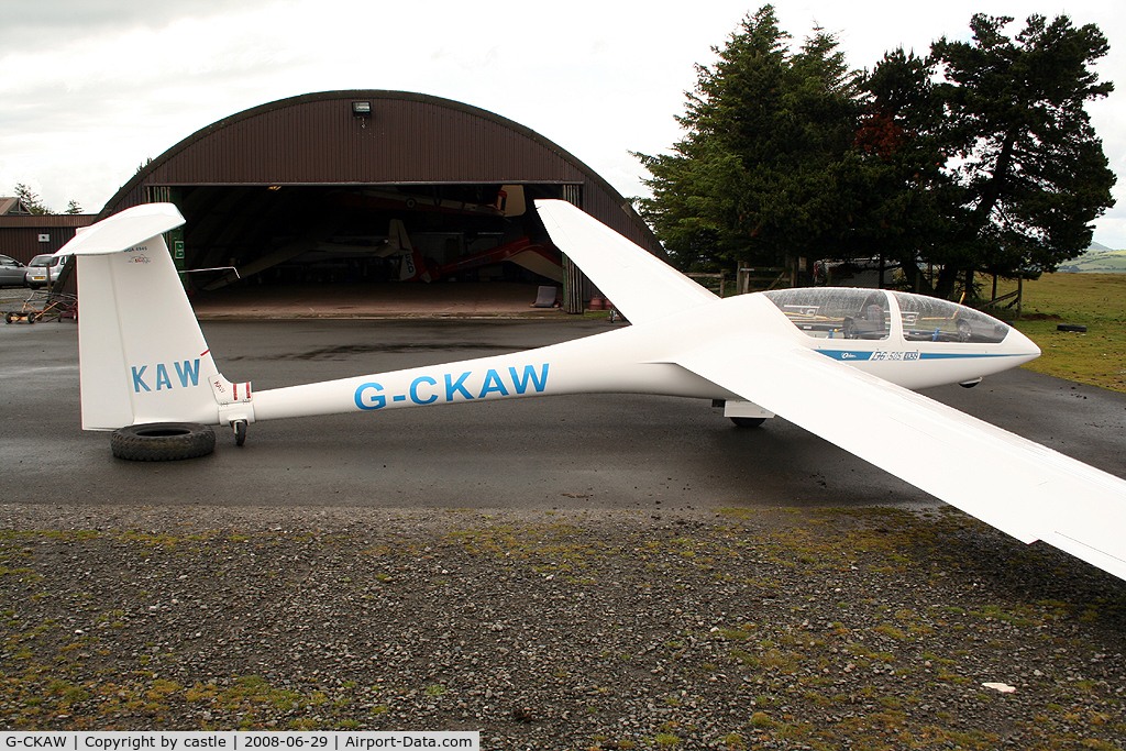 G-CKAW, AMS-Flight DG-500 Elan Orion C/N 5E228X66, seen @ Long Mynd