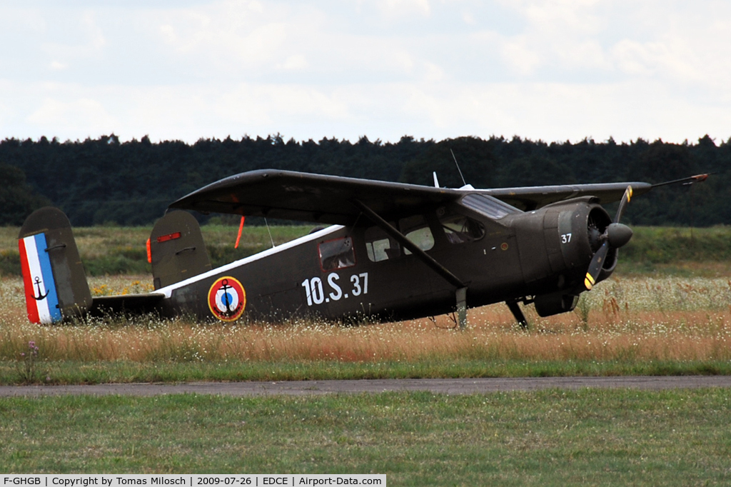 F-GHGB, Max Holste MH-1521C-1 Broussard C/N 256, Airport Eggersdorf (EDCE)