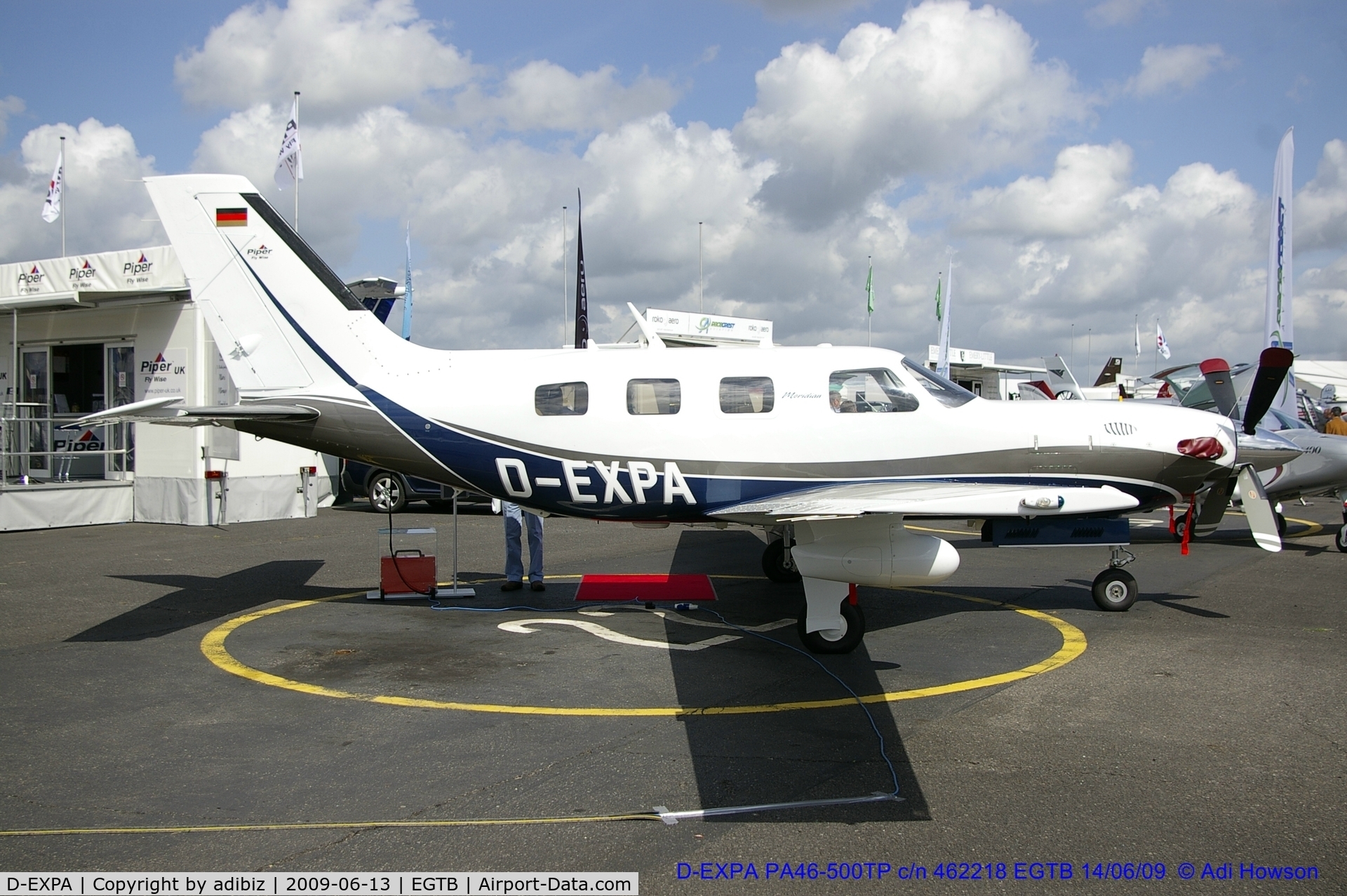 D-EXPA, Piper PA-46-500TP Malibu Meridian C/N 4622128, D-EXPA PA46