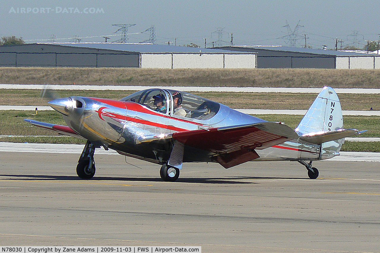 N78030, 1946 Globe GC-1B Swift C/N 2030, Nice Globe GC-1B at Fort Worth Spinks Airport