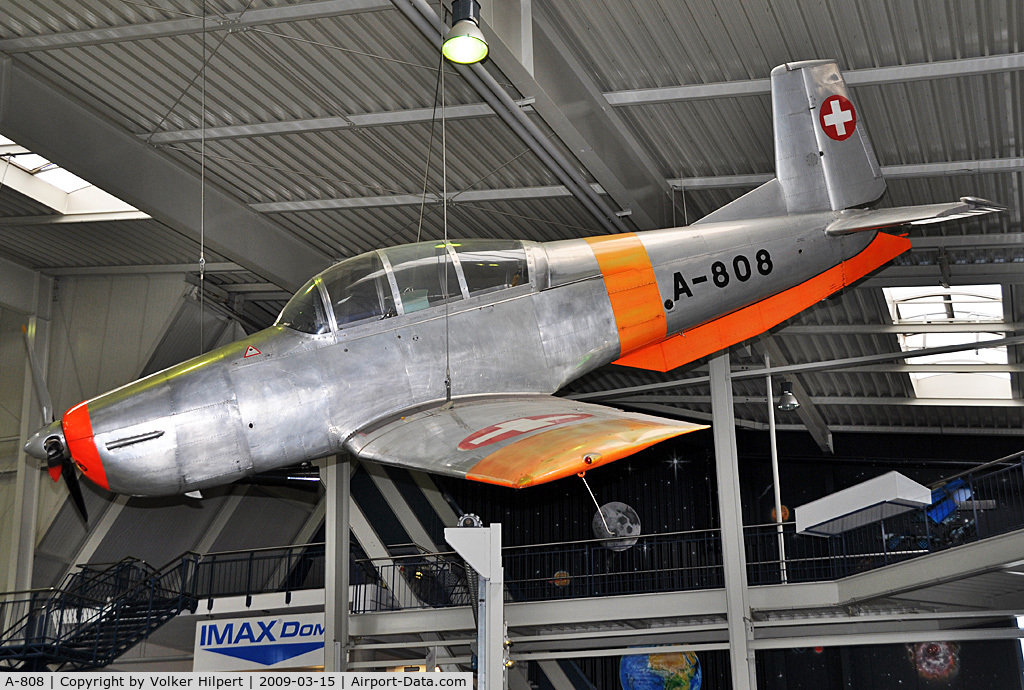 A-808, Pilatus P3-03 C/N 325-7, at Speyer