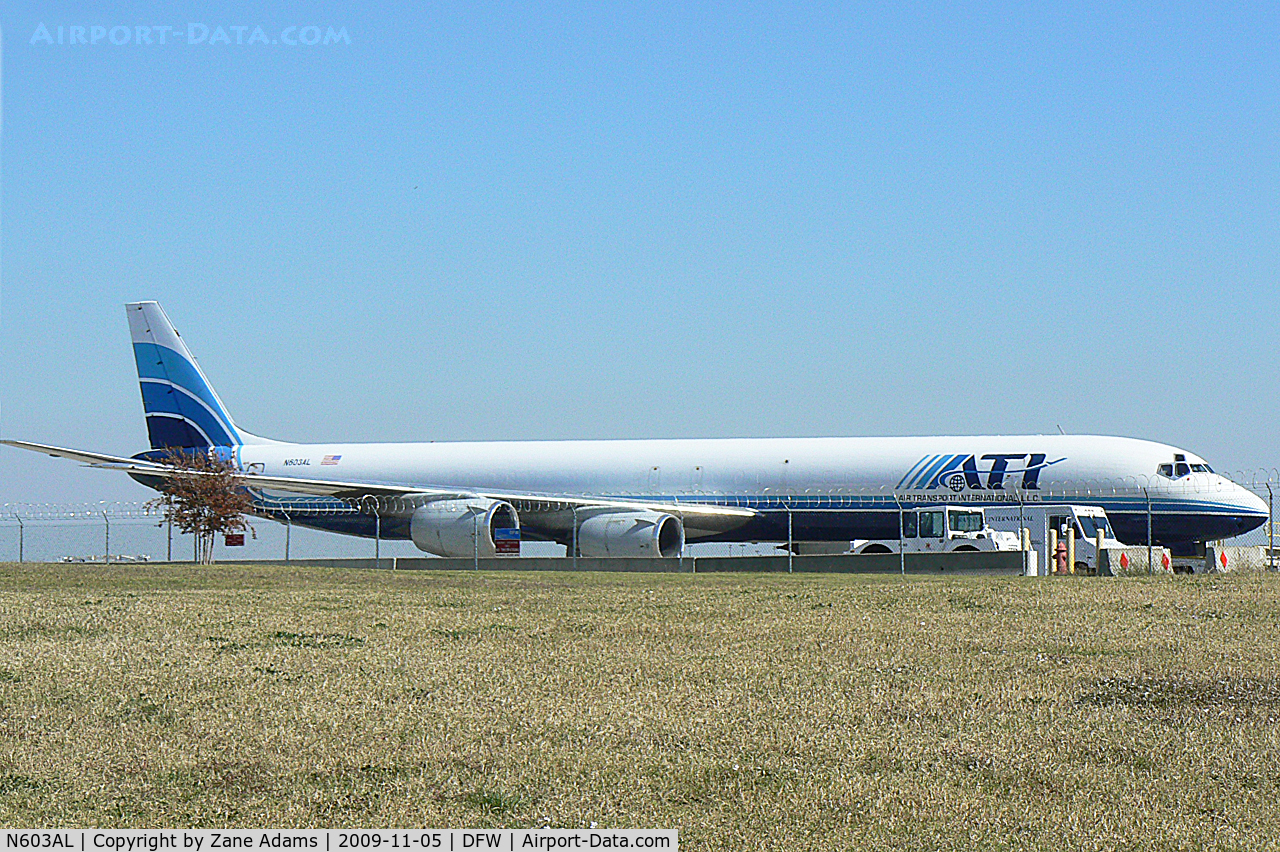 N603AL, 1969 Douglas DC-8-73F C/N 46003, ATI Freighter at DFW