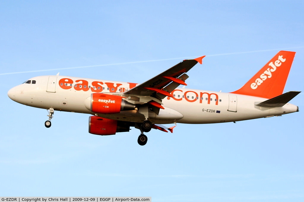 G-EZDR, 2008 Airbus A319-111 C/N 3683, Easyjet