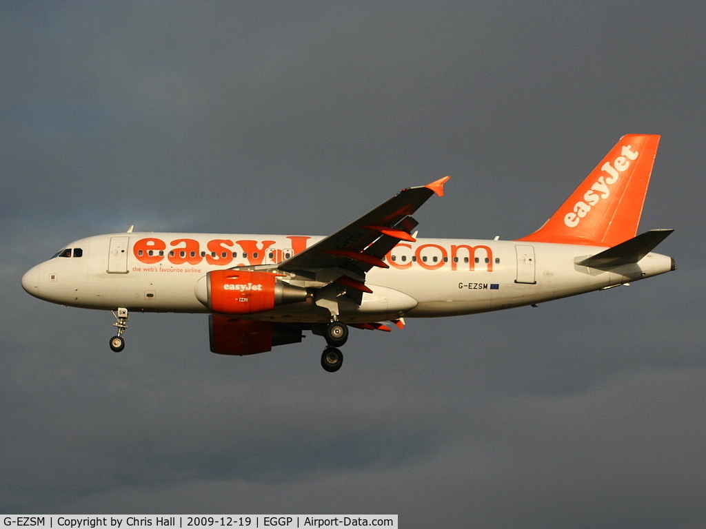 G-EZSM, 2003 Airbus A319-111 C/N 2062, Easyjet