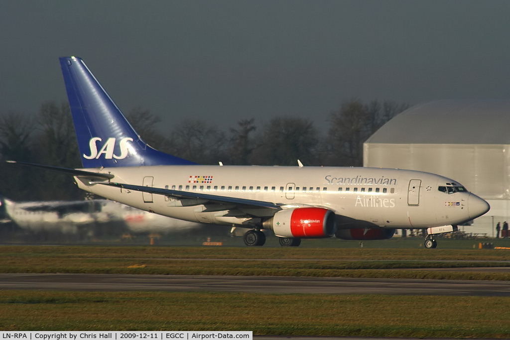 LN-RPA, 1998 Boeing 737-683 C/N 28290, Scandinavian Airlines