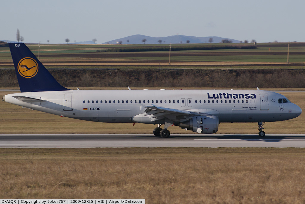 D-AIQR, 1992 Airbus A320-211 C/N 382, Lufthansa Airbus A320-211