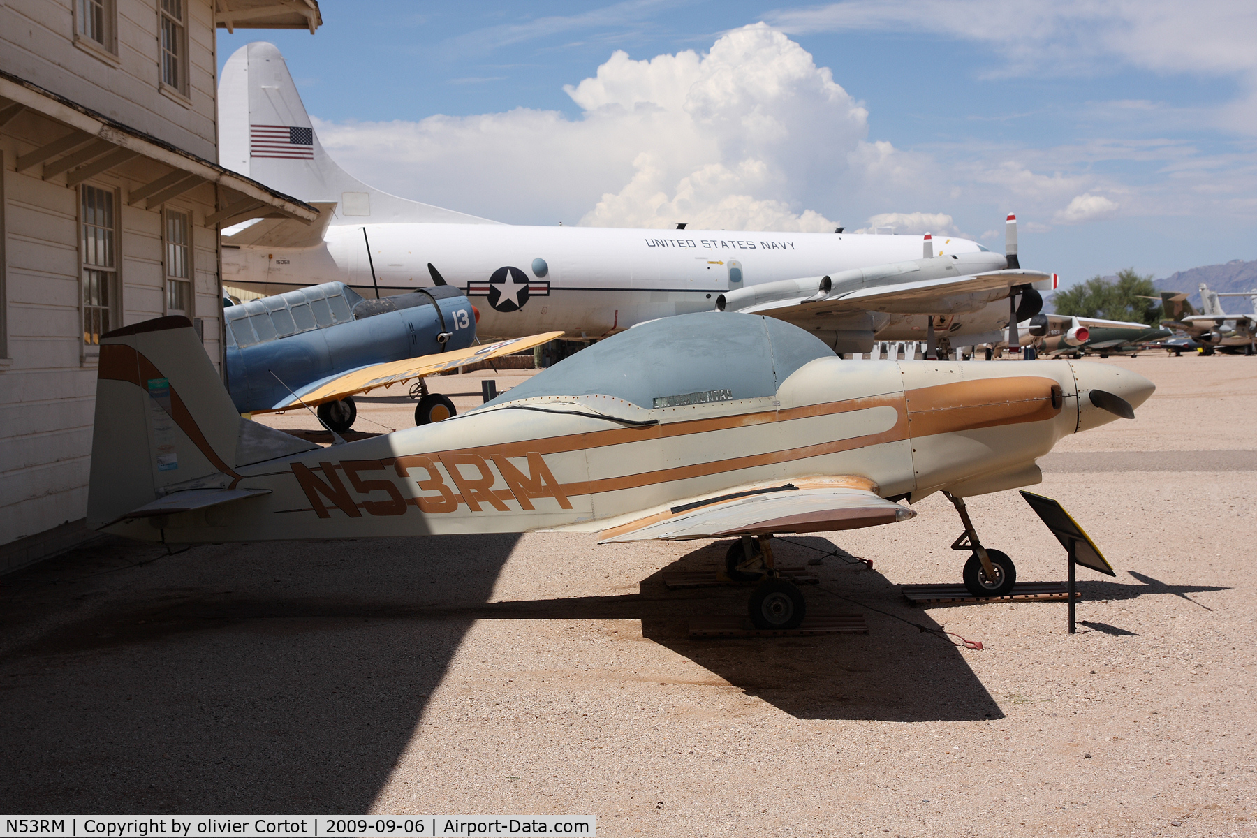 N53RM, Bushby Mustang II C/N 581, Pima Air Museum, AZ