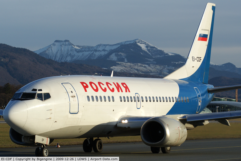 EI-CDF, 1992 Boeing 737-548 C/N 25737, Rossya