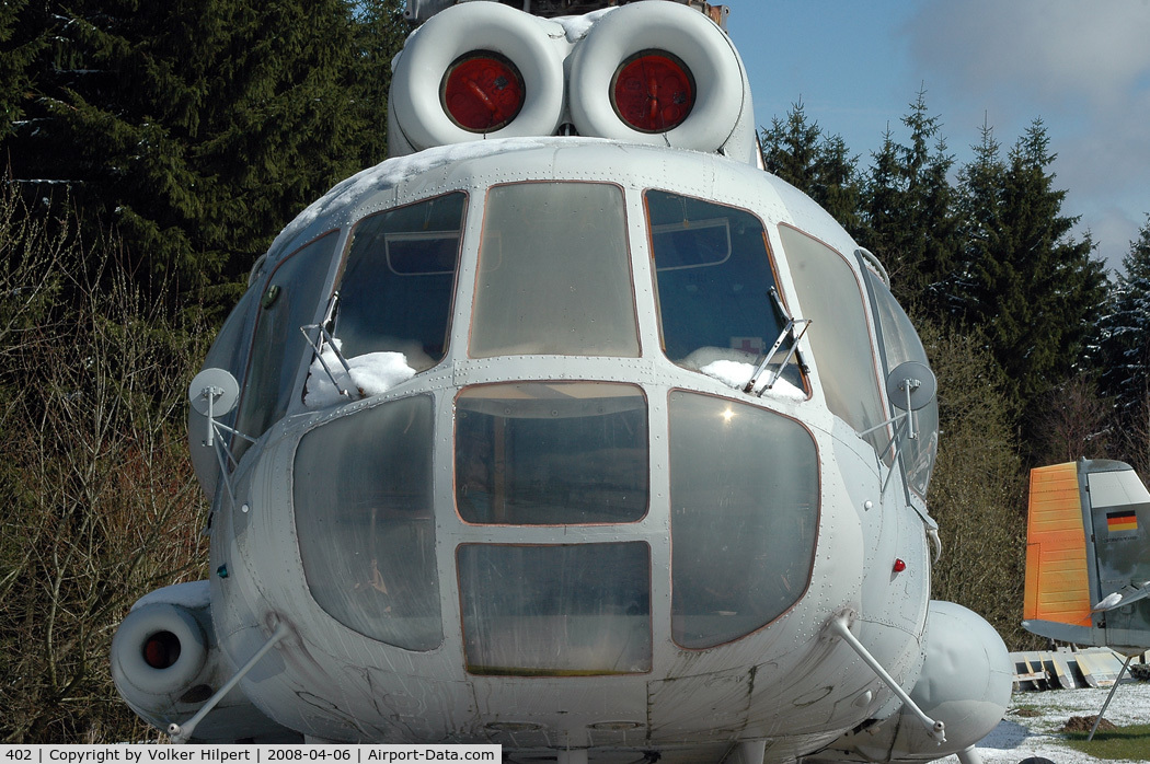 402, Mil Mi-8IV Hip G C/N 340002, at Hermeskeil