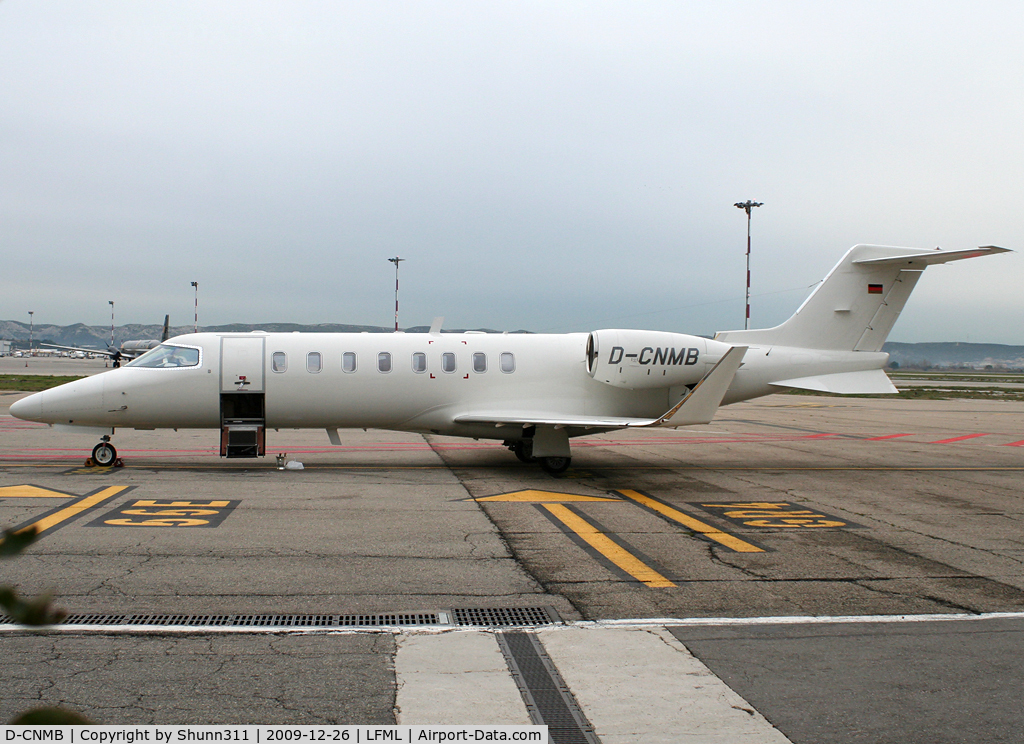D-CNMB, 1999 Learjet 45XR C/N 45-024, Parked at the General Aviation area...