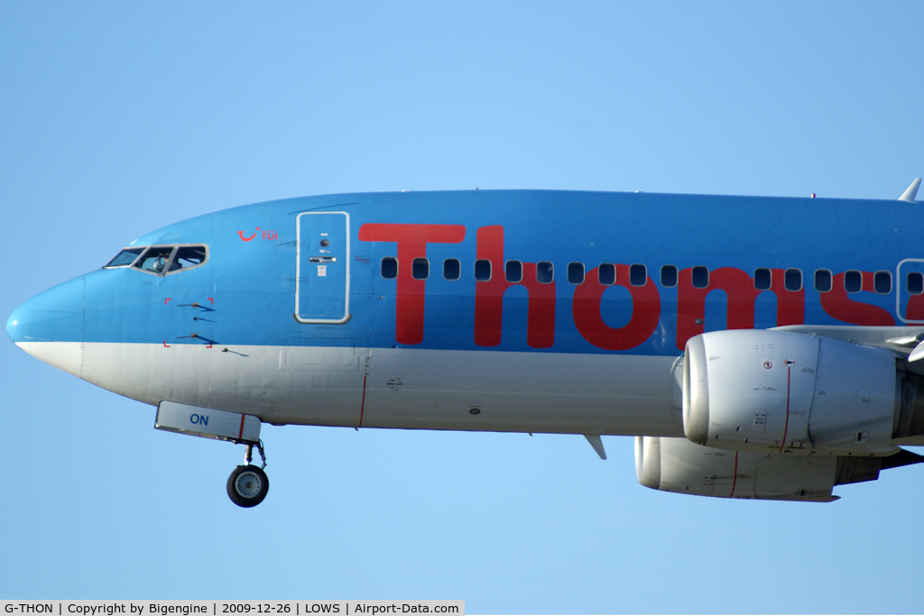 G-THON, 1999 Boeing 737-36N C/N 28596, Thomson Airways