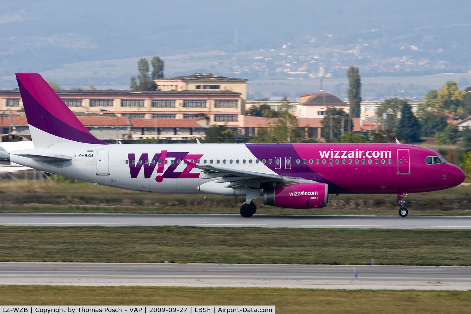 LZ-WZB, 2008 Airbus A320-232 C/N 3562, Wizz Air Bulgaria