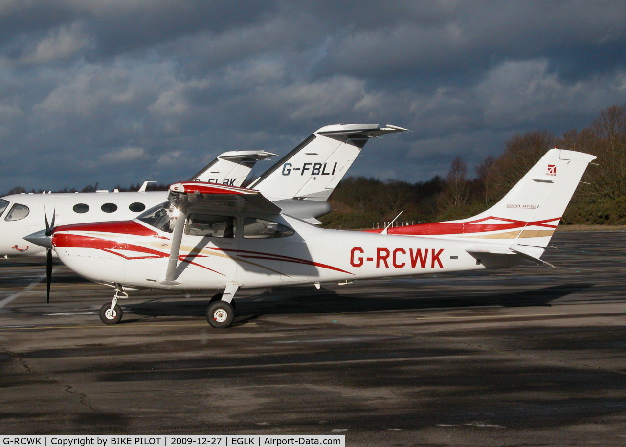 G-RCWK, 2007 Cessna 182T Skylane Skylane C/N 18281982, SMART CESSNA 182T