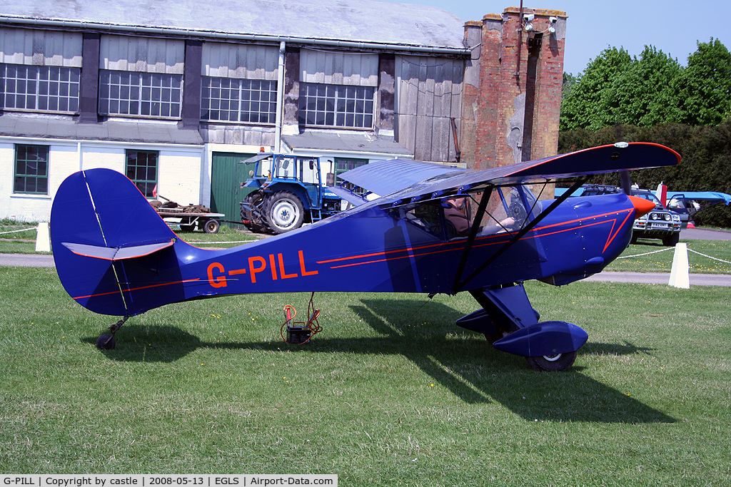 G-PILL, 1998 Avid Flyer Mark IV C/N PFA 189-12333, seen @ Old Sarum