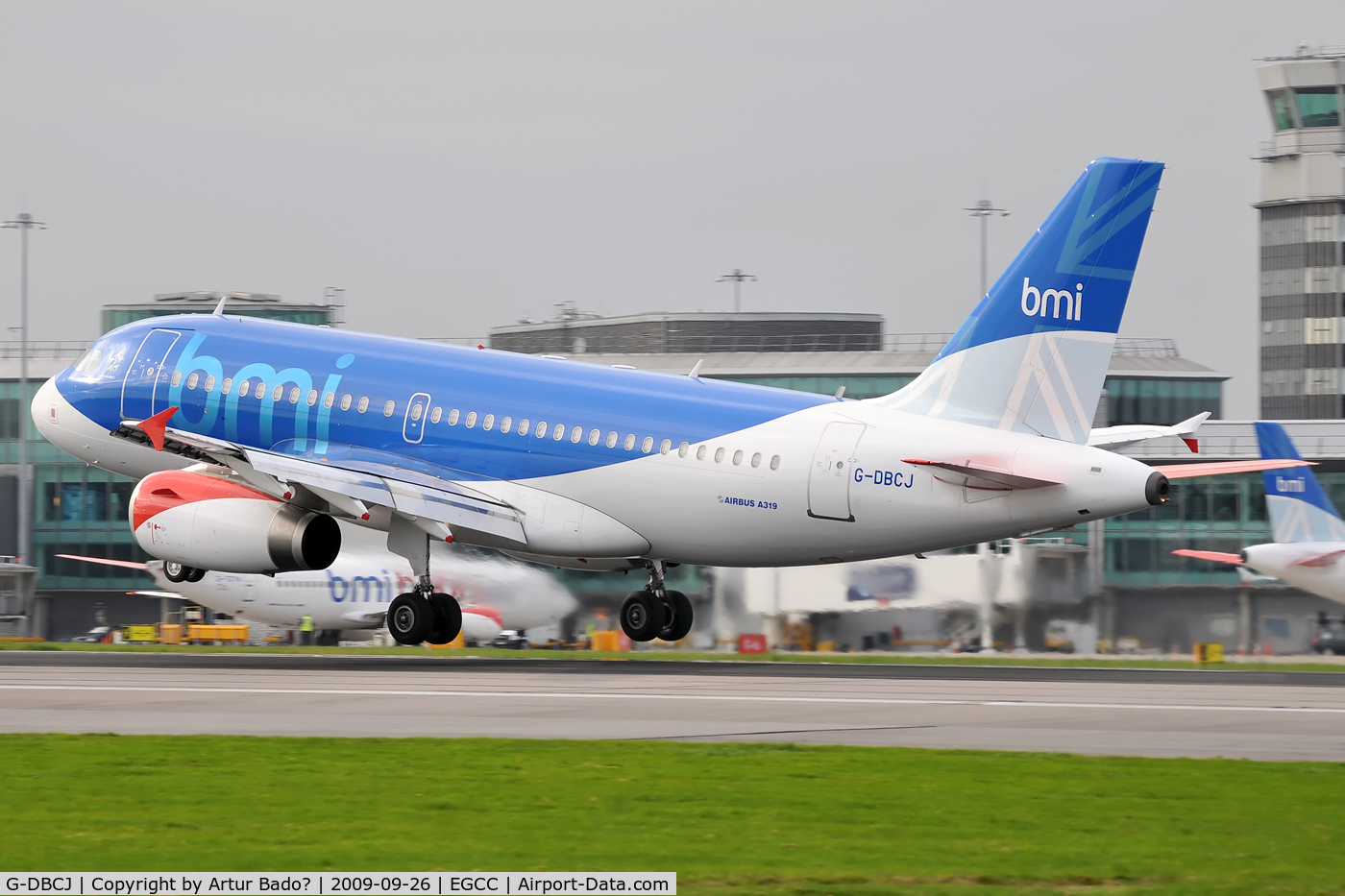 G-DBCJ, 2006 Airbus A319-131 C/N 2981, BMI