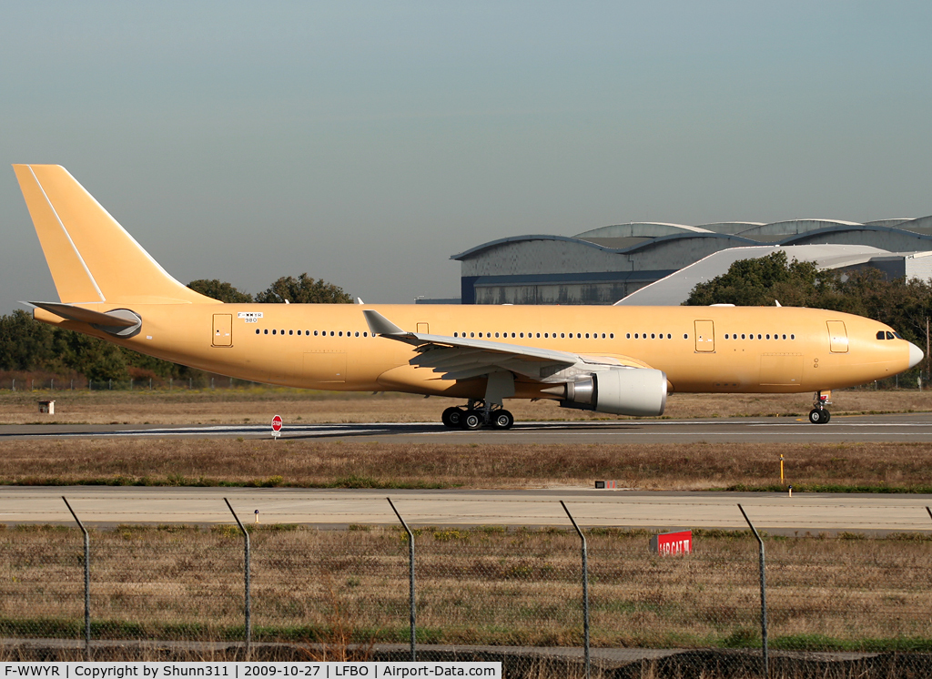 F-WWYR, 2009 Airbus A330-202/MRTT C/N 980, C/n 980 - Storage c/s...