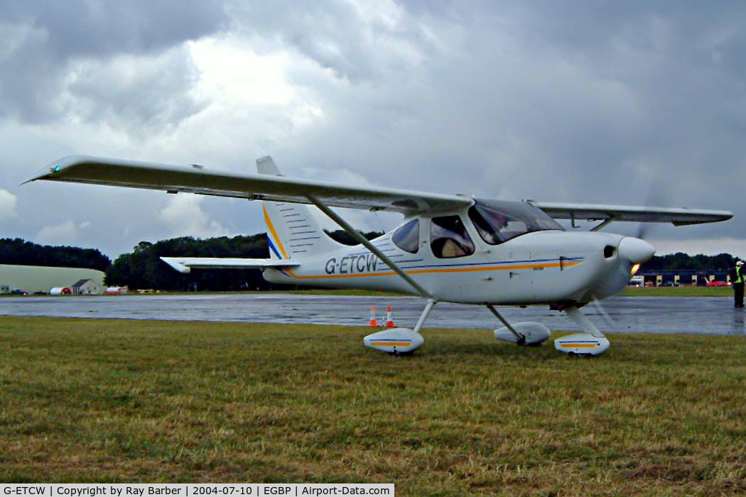 G-ETCW, 1999 Stoddard-Hamilton GlaStar C/N 5627, Seen at the PFA Fly in 2004 Kemble UK.
