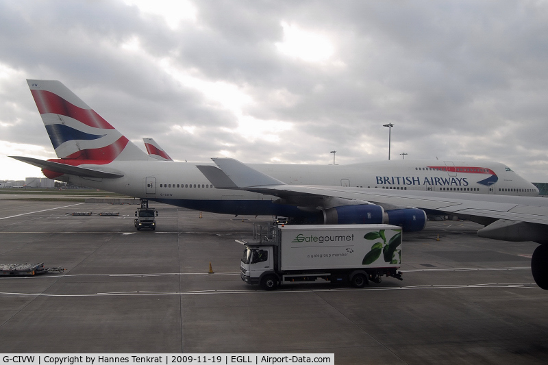G-CIVW, 1998 Boeing 747-436 C/N 25822, British Airways Boeing 747-400
