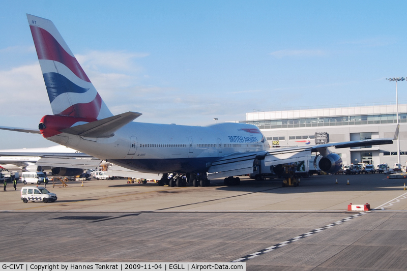 G-CIVT, 1998 Boeing 747-436 C/N 25821, British Airways Boeing 747-400