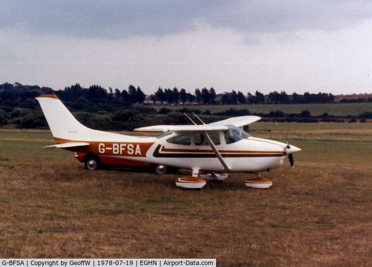 G-BFSA, 1978 Reims F182Q C/N 0074, Cessna F182Q at Sandown 1978