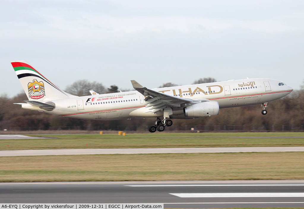 A6-EYQ, 2007 Airbus A330-243 C/N 868, Etihad Airways, A330-243 (c/n 868).