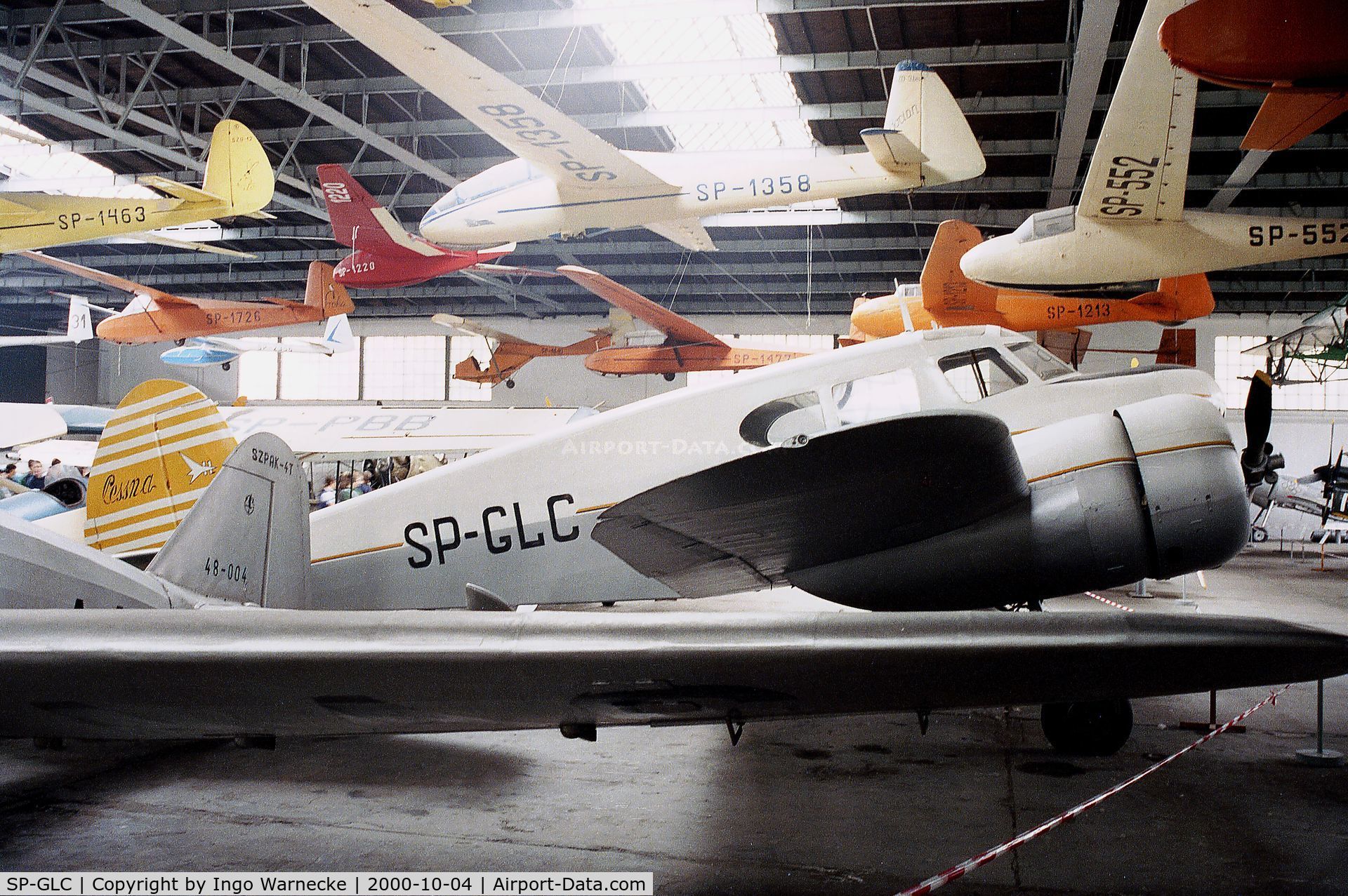 SP-GLC, Cessna UC-78 Bobcat C/N 112793, Cessna UC-78 Bobcat at the Muzeum Lotnictwa i Astronautyki, Krakow