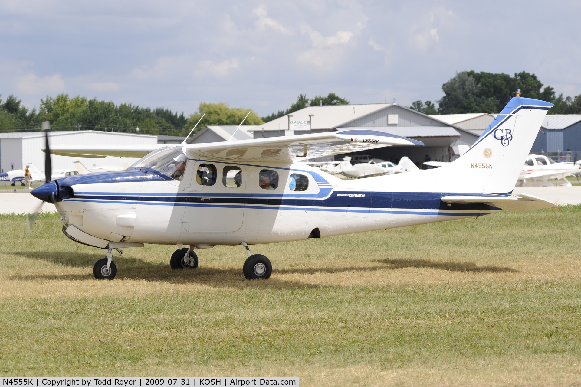 N4555K, 1979 Cessna P210N Pressurised Centurion C/N P21000217, EAA AIRVENTURE 2009