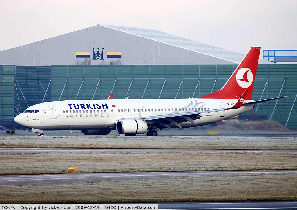 TC-JFV, 2000 Boeing 737-8F2 C/N 29782, Turkish Airlines