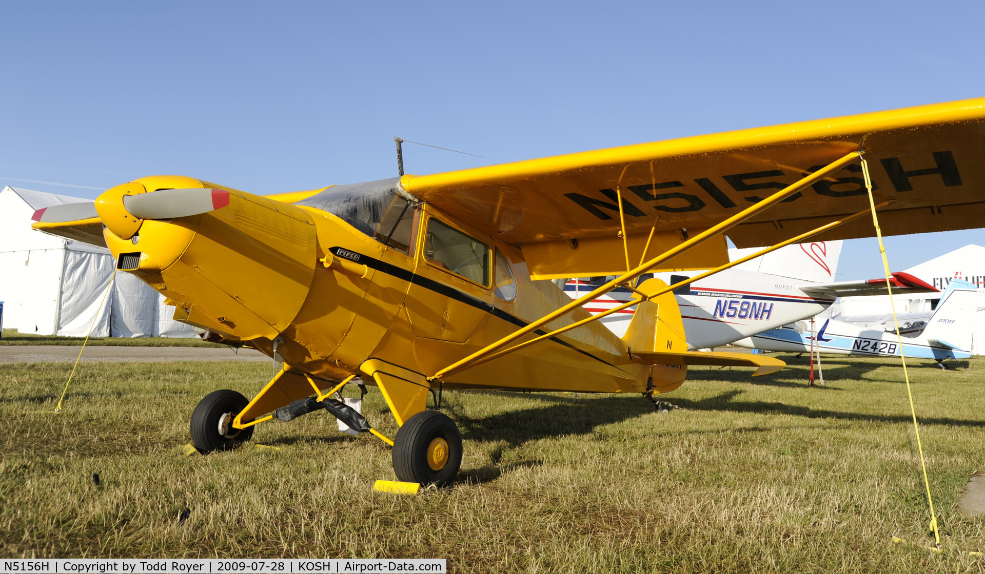 N5156H, 1948 Piper PA-14 Family Cruiser C/N 14-28, EAA AIRVENTURE 2009